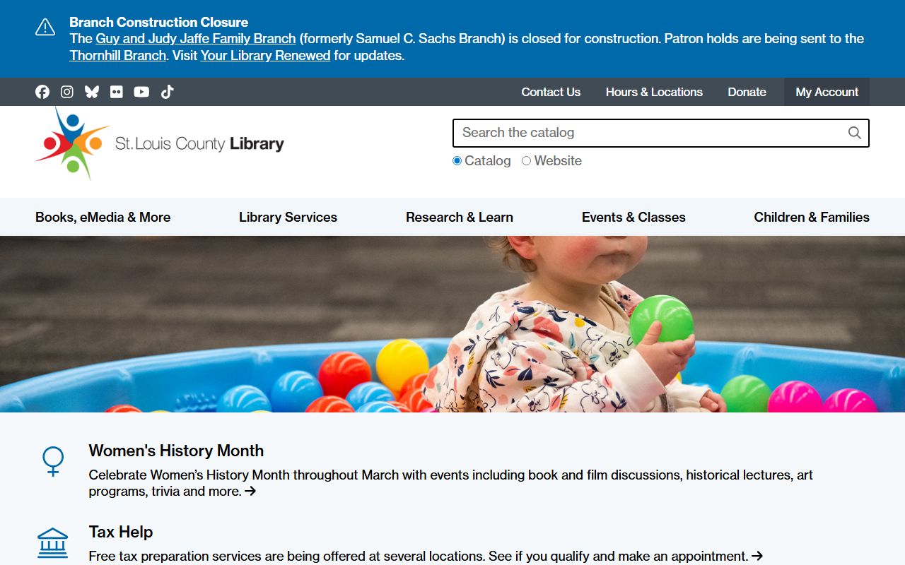 Florissant St. Louis County Library obituary records